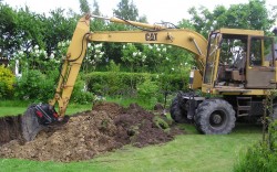 Dig a hole