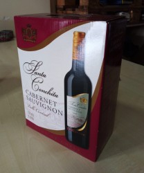 2 New 3L bag in box wine from Chile 53tl equivalent to 13.25tl per bottle, single grape and not a blend.